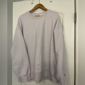 Aritzia Tna Cozy Fleece Crew Sweatshirt
